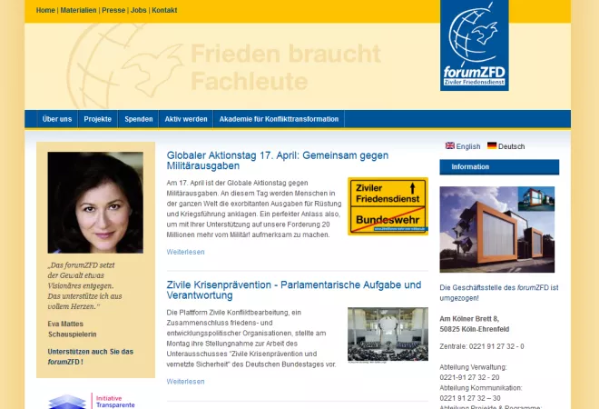 Forum ZFD-Intranet